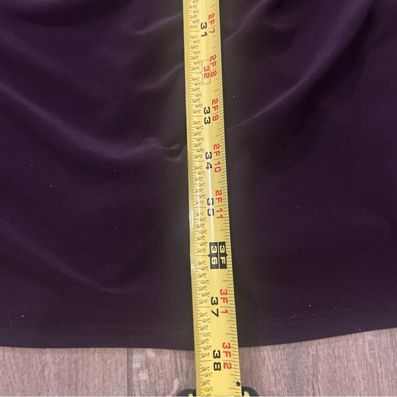 Polo by Ralph Lauren Black Ruched Sheath Midi Dress - Picture 5 of 6